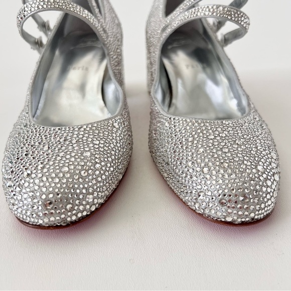 CHRISTIAN LOUBOUTIN | Miss Jane Strass Crystal Embellished Bridal Wedding Pump - Picture 4 of 16